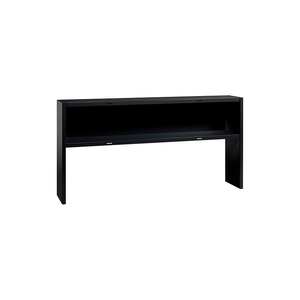 MODULAR STEEL STACK-ON DESK HUTCH - 72"W - BLACK by Hirsh