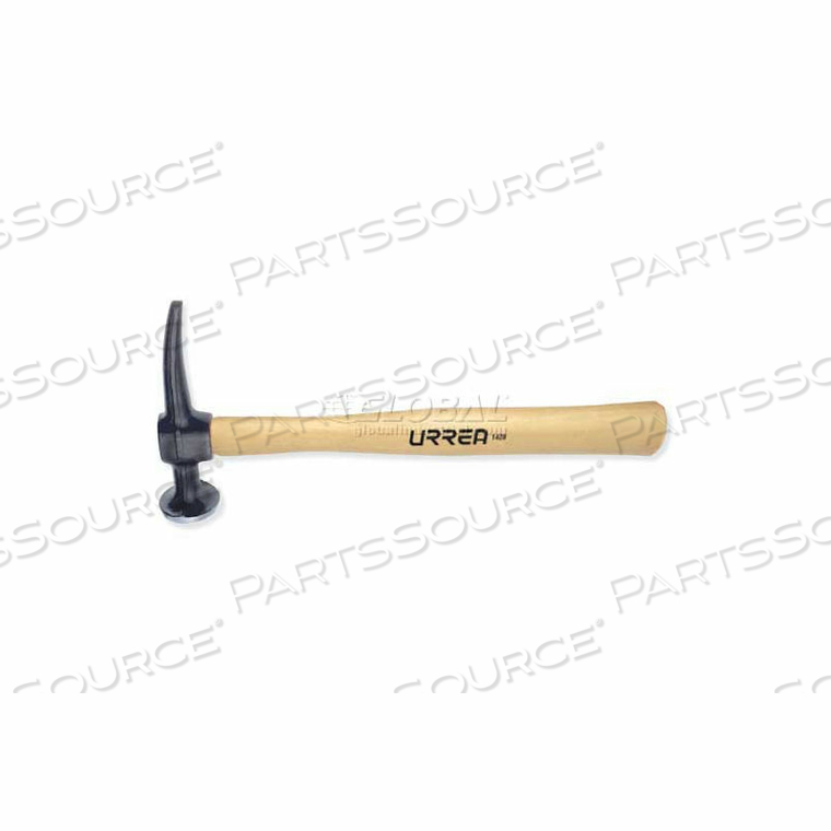 BODYWORK/FINISHING HAMMER, 14" LONG, W/ROUND & POINTED TIPS, OAK HANDLE by Urrea Professional Tools