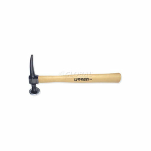 BODYWORK/FINISHING HAMMER, 14" LONG, W/ROUND & POINTED TIPS, OAK HANDLE by Urrea Professional Tools