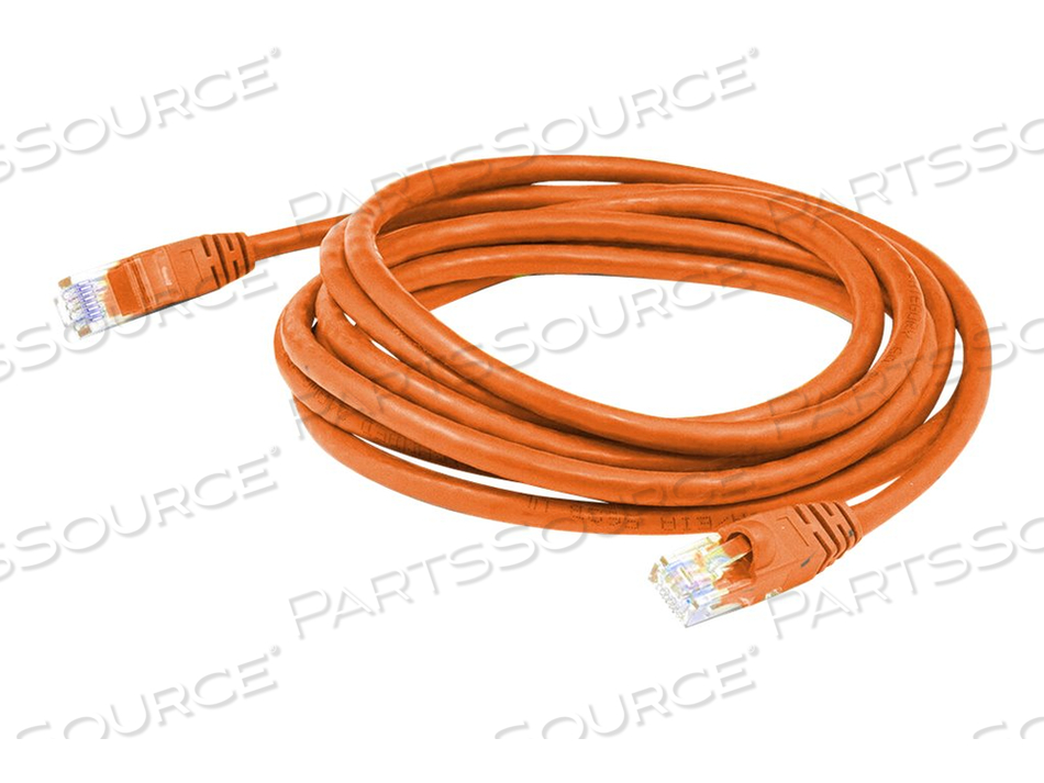 ADDON, PATCH CABLE, RJ-45 (M) TO RJ-45 (M), 10 FT, STP, CAT 6A, ORANGE by ADDON