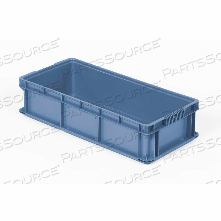 ORBIS STAKPAK NXO3215-7 PLASTIC LONG STACKING CONTAINER 32 X 15 X 7-1/2 BLUE by Lewisbins