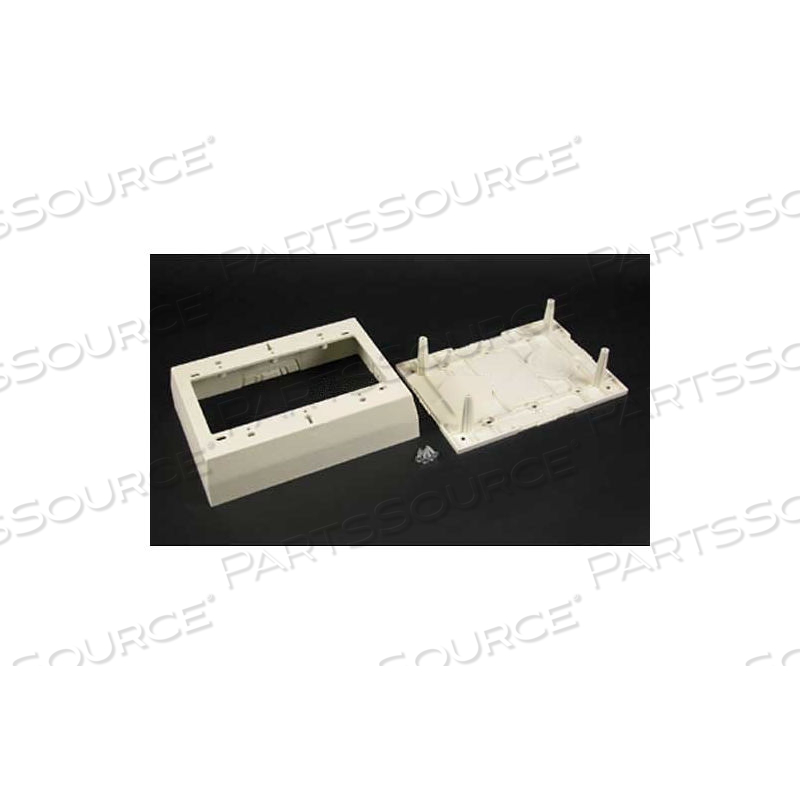 2348-3-WH 3-GANG DEEP DEVICE BOX, WHITE, 4-3/4"L by Wiremold