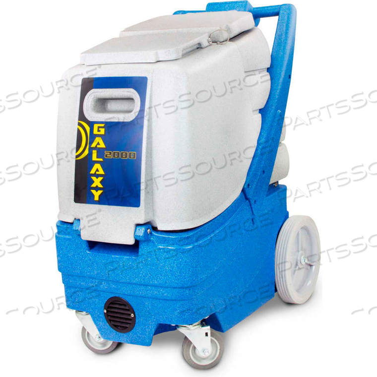GALAXY 12 GAL. BOX CARPET EXTRACTOR, ADJUST. 500 PSI PUMP, 190" WATERLIFT, W/O HEAT by EDIC GALAXY 12 GAL. BOX CARPET EXTRACTOR, ADJUST. 500 PSI PUMP, 190" WATERLIFT, W/O HEAT by EDIC