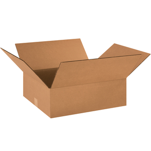 FLAT CORRUGATED BOXES, 18" X 16" X 6", KRAFT, 25/BUNDLE by BOX Partners (Box Acquisitions, LLC)