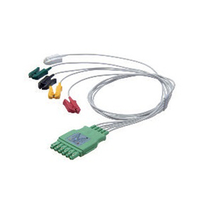 ECG LEADWIRE, WHITE, PVC JACKET, 3FT LEAD CABLE LENGTH, AHA LEAD COLOR CODE, ADULT/PEDIATRIC AGE GROUP, 4MM LEAD CABLE DIAMETER, 5 NUMBER OF by Draeger Inc.