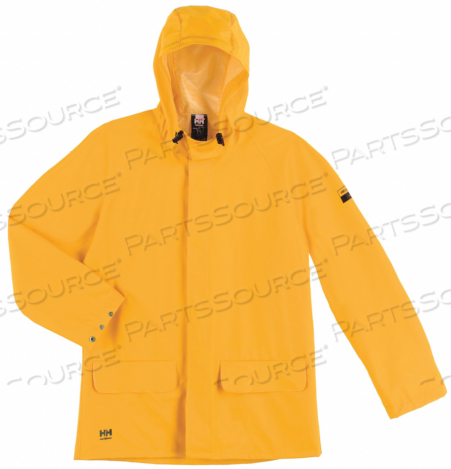 RAIN JACKET UNRATED YELLOW L by Helly Hansen