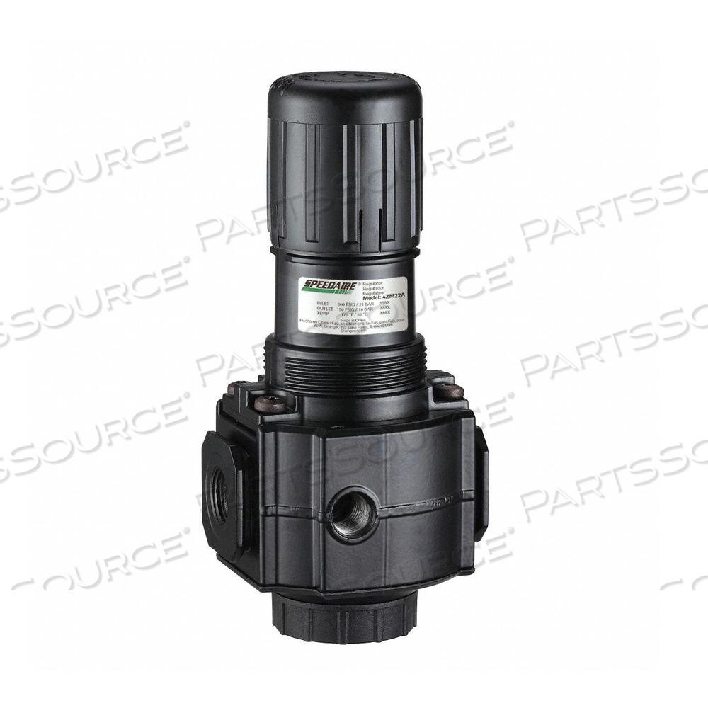 AIR REGULATOR 1/2 IN NPT 220 CFM 300 PSI by Speedaire