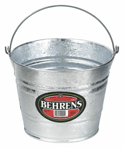 PAIL 2.5 GAL. STEEL by Behrens