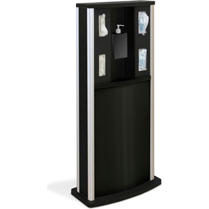 SERIES 900 STANDARD INFECTION CONTROL KIOSK, MATTE BLACK by Braeside Holdings LLC