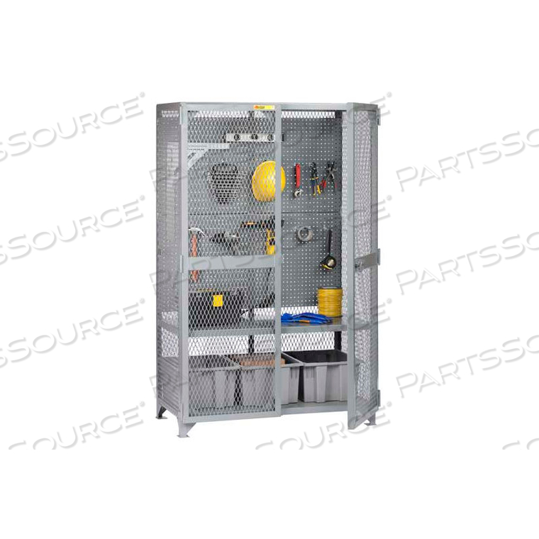 TOOL STORAGE CABINET W/PEGBOARD, 49"W X 33"D X 78"H by Little Giant