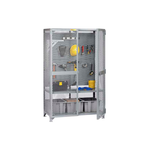 TOOL STORAGE CABINET W/PEGBOARD, 49"W X 33"D X 78"H by Little Giant