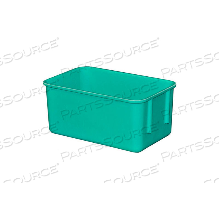 TOTELINE NESTING TOTE 926108 - 9-3/4"L X 6-1/8"W X 4-1/2"H, GREEN by Molded Fiberglass TOTELINE NESTING TOTE 926108 - 9-3/4"L X 6-1/8"W X 4-1/2"H, GREEN by Molded Fiberglass
