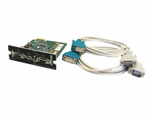 SCHNEIDER AP9624 UPS INTERFACE EXPANDER 2 - REMOTE MANAGEMENT ADAPTER - SMARTSLOT - RS-232 X 2 by APC / American Power Conversion