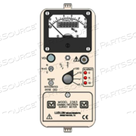 GAMMA NEUTRON SURVEY METER WITH MODEL 42-41 PRESCILA PROBE by Ludlum Measurements GAMMA NEUTRON SURVEY METER WITH MODEL 42-41 PRESCILA PROBE by Ludlum Measurements