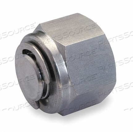 TUBE PLUG 316 SS LET-LOK 6MM by Ham-Let