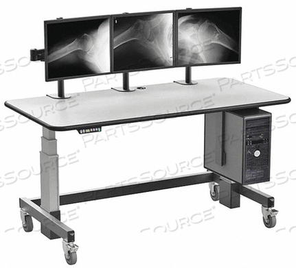 COMPUTER WORKSTATION 28 TO 47 H X 48 W by AFC Industries, Inc COMPUTER WORKSTATION 28 TO 47 H X 48 W by AFC Industries, Inc