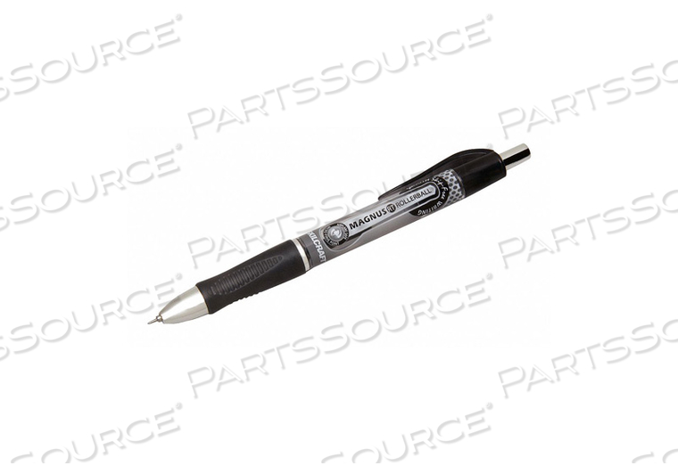 ROLLERBALL PENS PLASTIC BARREL PK12 by Ability One