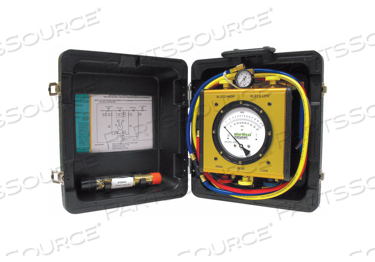 BACKFLOW PREVENTER TEST KIT MODEL 830 by Mid-West Instrument BACKFLOW PREVENTER TEST KIT MODEL 830 by Mid-West Instrument
