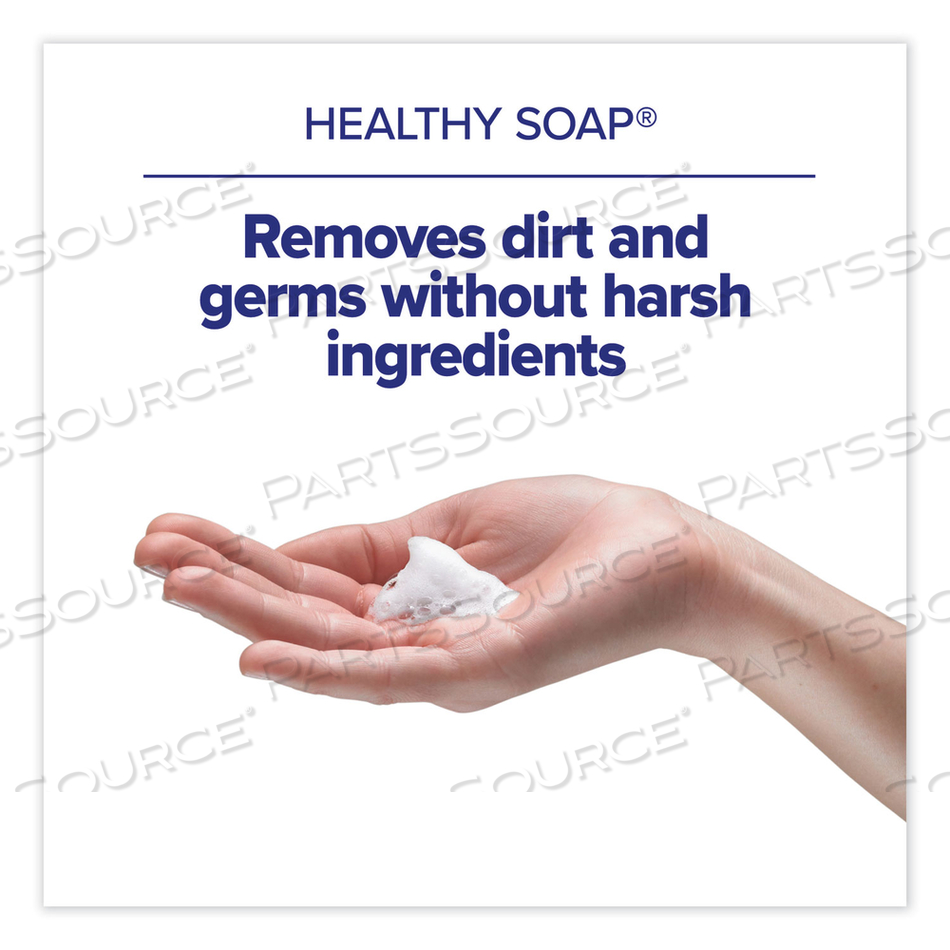CLEAN RELEASE TECHNOLOGY (CRT) HEALTHY SOAP HIGH PERFORMANCE FOAM, FOR ES8 DISPENSERS, FRAGRANCE-FREE, 1,200 ML by Purell