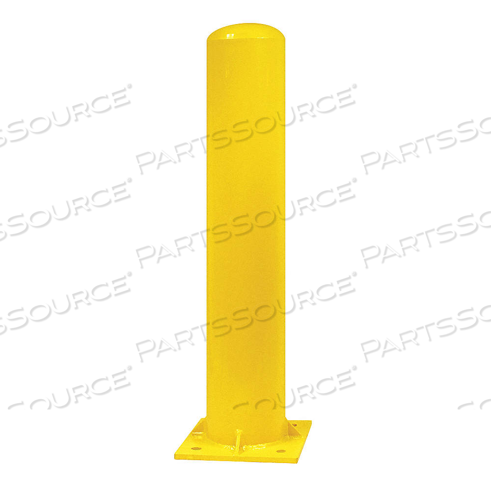 BOLLARD, BOLT-ON, 36 IN INSTALL HT, 4 IN DIA, CARBON STEEL, YELLOW by Approved Vendor BOLLARD, BOLT-ON, 36 IN INSTALL HT, 4 IN DIA, CARBON STEEL, YELLOW by Approved Vendor