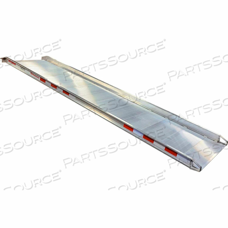 ALUMINUM DEFENDER WALK RAMP 39"W X 14'L - 4000 LB. CAPACITY by B & P Manufacturing ALUMINUM DEFENDER WALK RAMP 39"W X 14'L - 4000 LB. CAPACITY by B & P Manufacturing