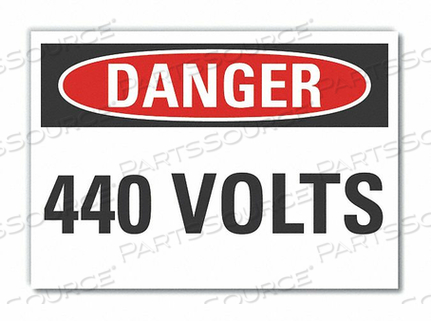 DANGER SIGN 14 W X 10 H 0.001 THICK by Lyle Signs Inc. DANGER SIGN 14 W X 10 H 0.001 THICK by Lyle Signs Inc.