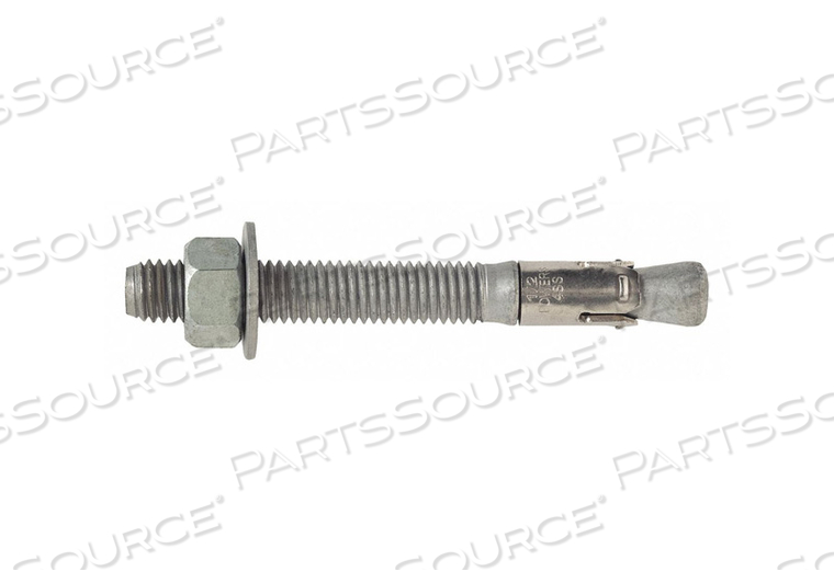 WEDGE ANCHOR 3/4 DIA. 8-1/2 L PK10 by Powers Fasteners
