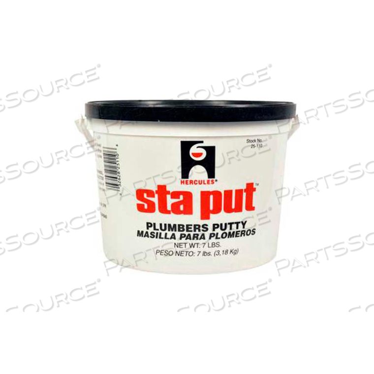 HERCULES STA PUT PLUMBER'S PUTTY 3 LB 