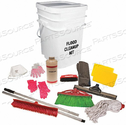 FLOOD CLEAN UP KIT 18 COMPONENTS by Propac Inc.