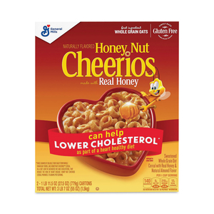 HONEY NUT CEREAL, 27.5 OZ BOX, 2/PACK by Cheerios