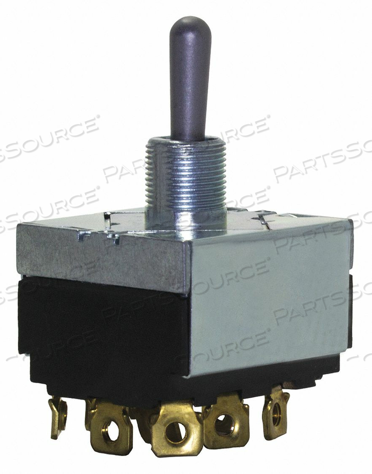 TOGGLE SWITCH 3PDT 10A @ 250V SCREW by Eaton