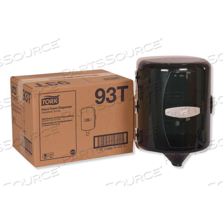 CENTERFEED HAND TOWEL DISPENSER, 10.13 X 10 X 12.75, SMOKE by Tork