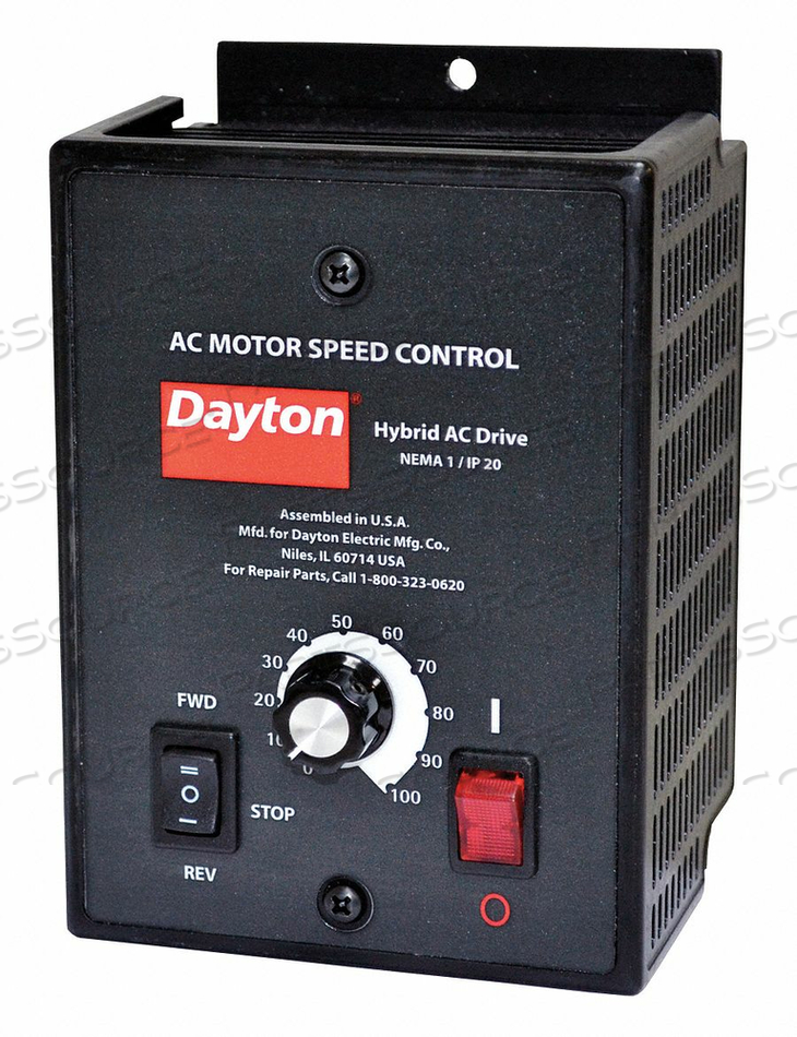 VARIABLE FREQ DRIVE 1/2HP 120/208-240V by DAYTON ELECTRIC MANUFACTURING CO VARIABLE FREQ DRIVE 1/2HP 120/208-240V by DAYTON ELECTRIC MANUFACTURING CO