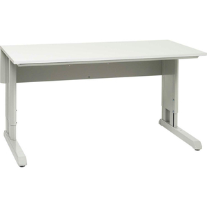 CONCEPT MANUAL WORKBENCH - ESD LAMINATE TOP, ADJUSTABLE HEIGHT 72 X 30 X 26-3/8 by Treston