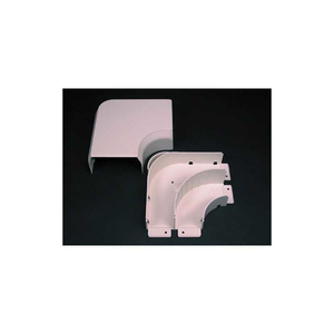 40N2F11WH 2" FIBERREADY FLAT ELBOW, WHITE, 6-5/8"L by Wiremold