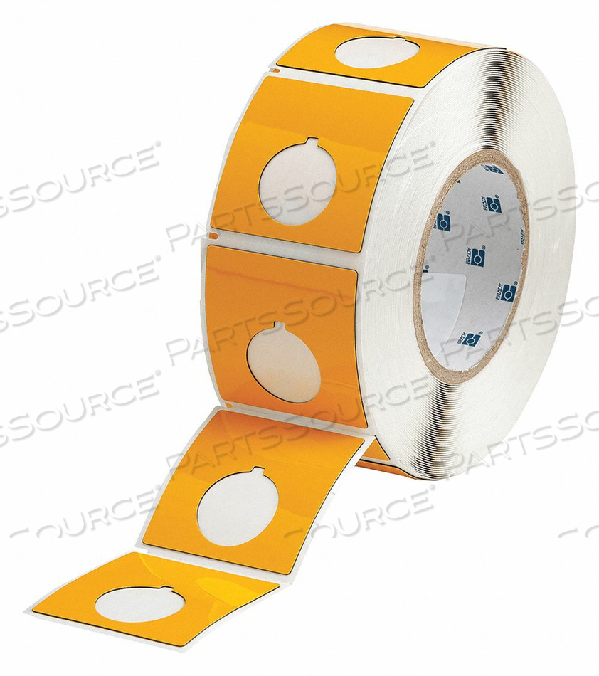 THERM TRANSFER LABEL POLY 2.4X2.4 by Brady Americas THERM TRANSFER LABEL POLY 2.4X2.4 by Brady Americas