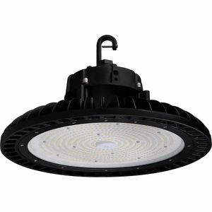 COMMERCIAL LED UFO LED HIGH BAY, 240W, 32400 LUMEN, 5000K, IP65, DLC PREMIUM by JD International Lighting