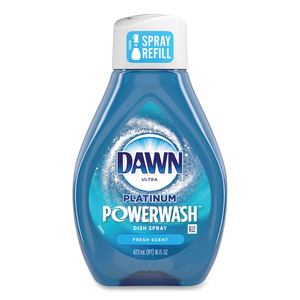 PLATINUM POWERWASH DISH SPRAY REFILL, FRESH SCENT, 16 OZ REFILL BOTTLE by Dawn PLATINUM POWERWASH DISH SPRAY REFILL, FRESH SCENT, 16 OZ REFILL BOTTLE by Dawn
