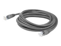 ADDON, PATCH CABLE, RJ-45 (M) TO RJ-45 (M), 20 FT, STP, CAT 6A, SNAGLESS, GRAY by ADDON