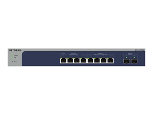 SMART MS510TXM, SWITCH, L3 LITE, SMART, 4 X 100/1000/2.5G + 4 X 1/2.5/5/10GBASE-T + 2 X 10 GIGABIT SFP+ (UPLINK), DESKTOP, RACK-MOUNTABLE by Netgear
