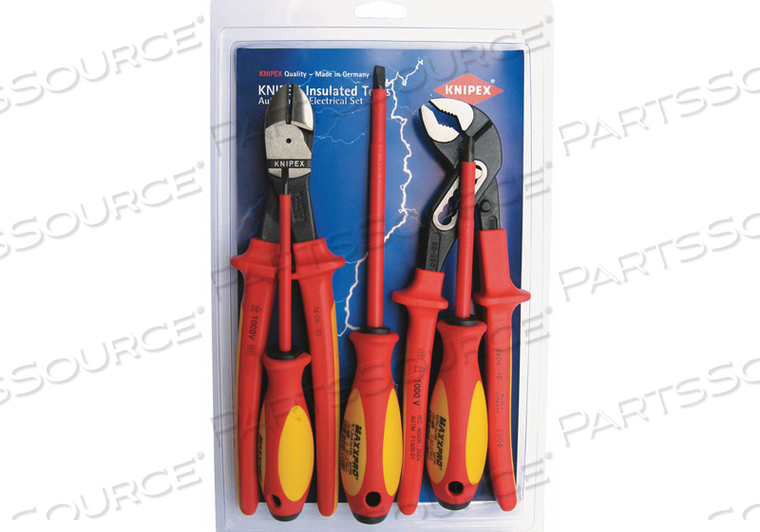 INSULATED TOOL SET 5 PC. by Knipex INSULATED TOOL SET 5 PC. by Knipex
