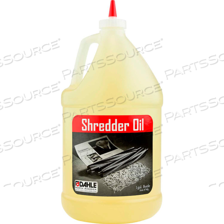 20722 SHREDDER OIL - (4) 1 GALLON BOTTLES 