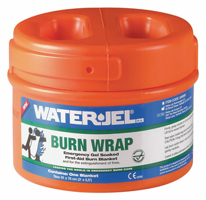 BURN WRAP STERILE ORANGE WOOL 36 L by Water-Jel Technologies