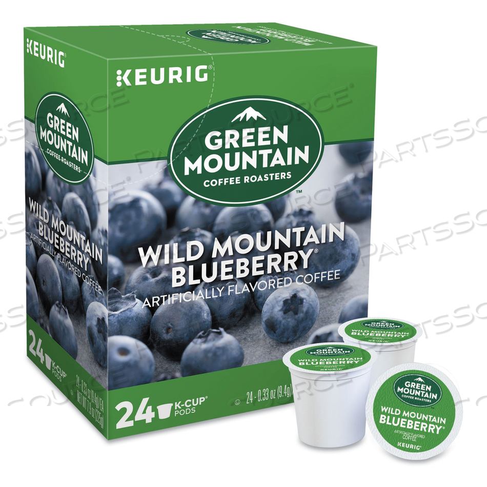 FAIR TRADE WILD MOUNTAIN BLUEBERRY COFFEE K-CUPS by Green Mountain Coffee
