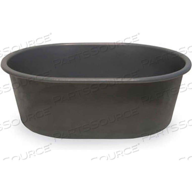 STOCK TANK W-35A 35 GALLONS, 38-1/4"L X 28"W X 12-3/4"H, GRAY by High Country Plastics STOCK TANK W-35A 35 GALLONS, 38-1/4"L X 28"W X 12-3/4"H, GRAY by High Country Plastics