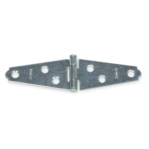 STRAP HINGE, STEEL, 1 IN LEAF HT, 1 7/8 IN LEAF WD by Approved Vendor