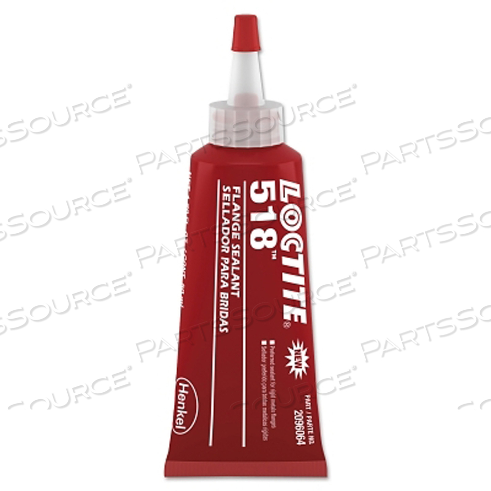 518 GASKET ELIMINATOR FLANGE SEALANT, 50 ML TUBE, RED by Loctite Brand