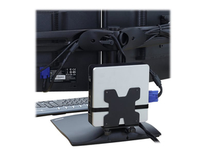 ERGOTRON THIN CLIENT MOUNT - MOUNTING KIT ( HOLDER, MOUNTING HARDWARE, STRAP ) FOR PERSONAL COMPUTER - BLACK - POLE MOUNT - FOR P/N: 45-353-026, 45-354-026 by Ergotron, Inc.