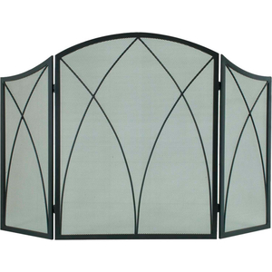 ARCHED FIREPLACE SCREEN by Pleasant Hearth