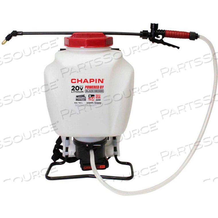 20 V BACKPACK SPRAYER 